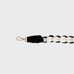 Cargue la imagen en el visor de la galería, SHOULDER STRAP MILA HUESO NEGRO
