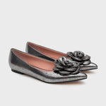 Load image into Gallery viewer, SIENNA FLAT PLATINUM BLACK
