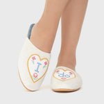 Load image into Gallery viewer, SLIPPER JOSEPHINE BRIDE BONE
