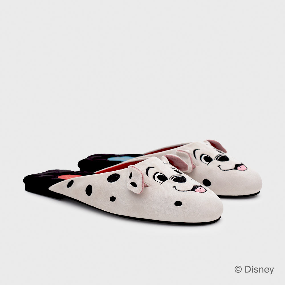 ROLLY SLIPPER BLANCO NEGRO
