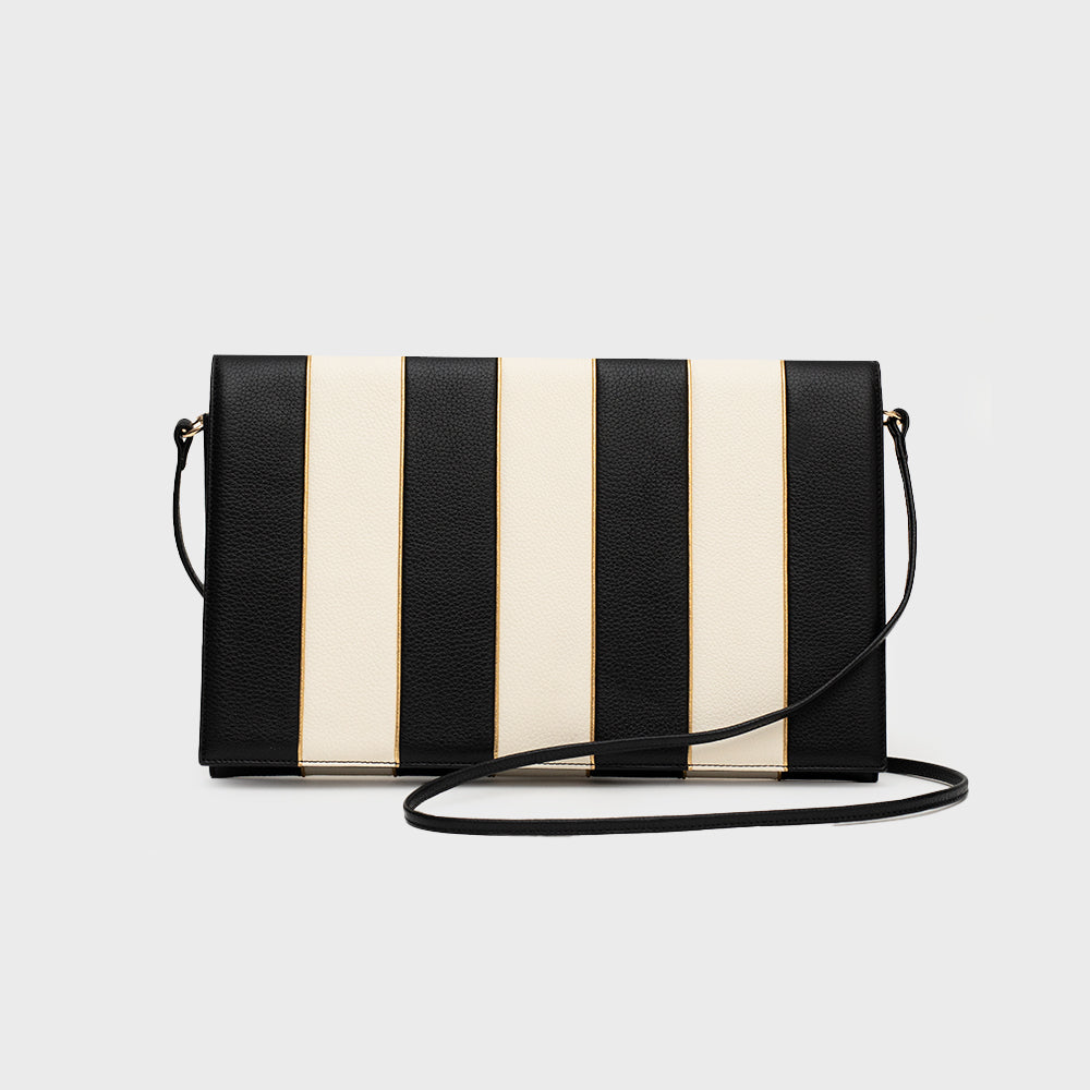 AUDREY BLACK BONE ENVELOPE 