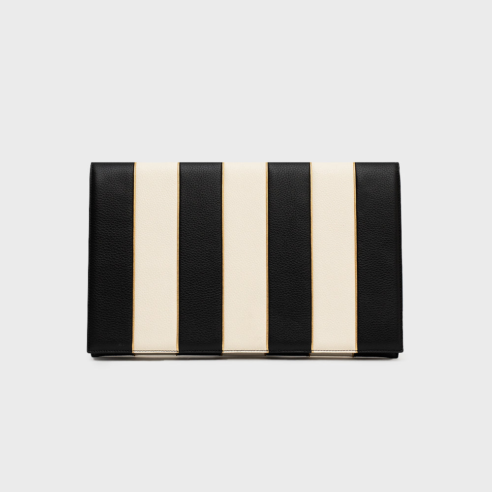 AUDREY BLACK BONE ENVELOPE 