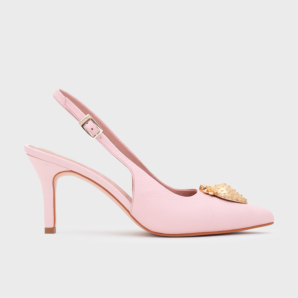 STRAWBERRY PUMP SLINGBACK ROSA