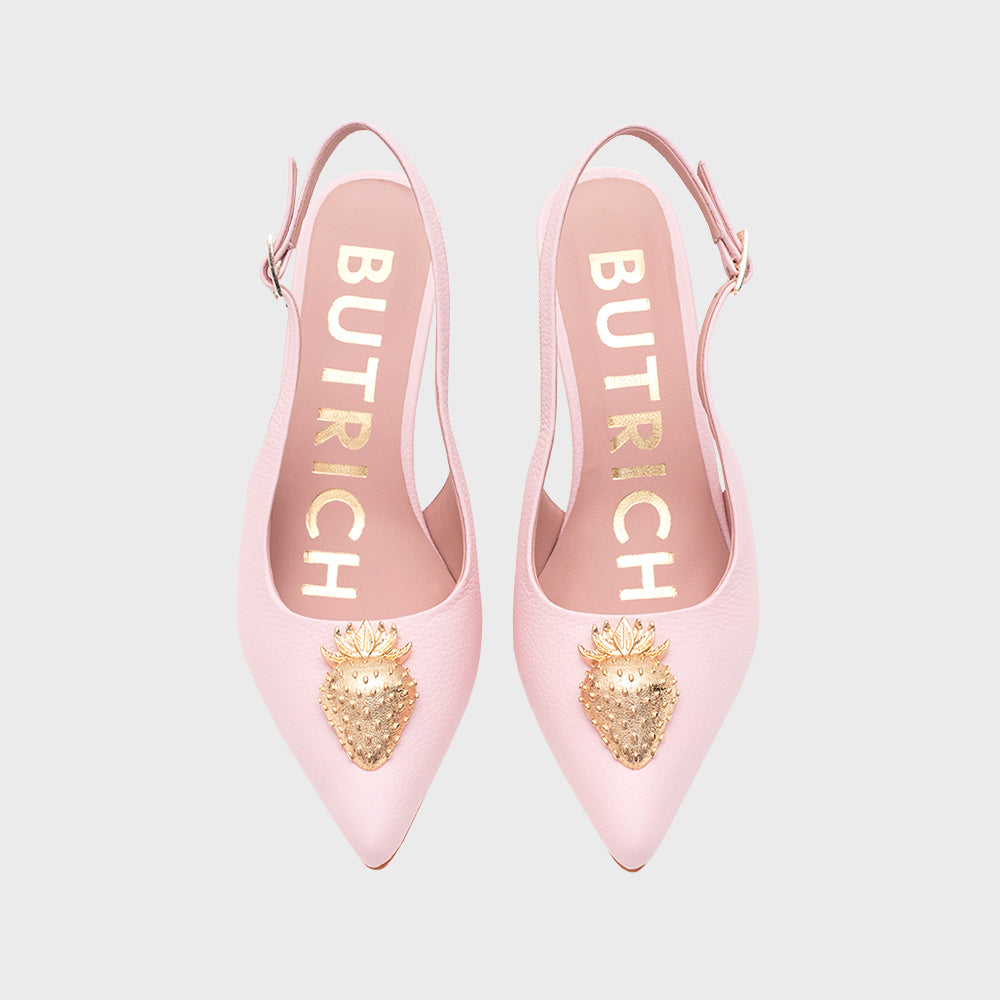 STRAWBERRY PUMP SLINGBACK ROSA