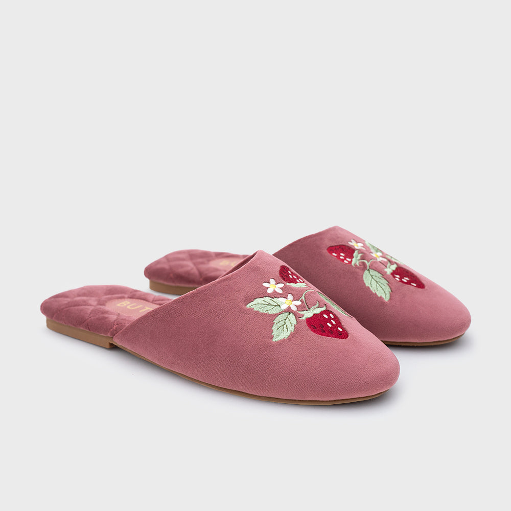SUNDAE STRAWBERRY SLIPPER ROSA OSCURO
