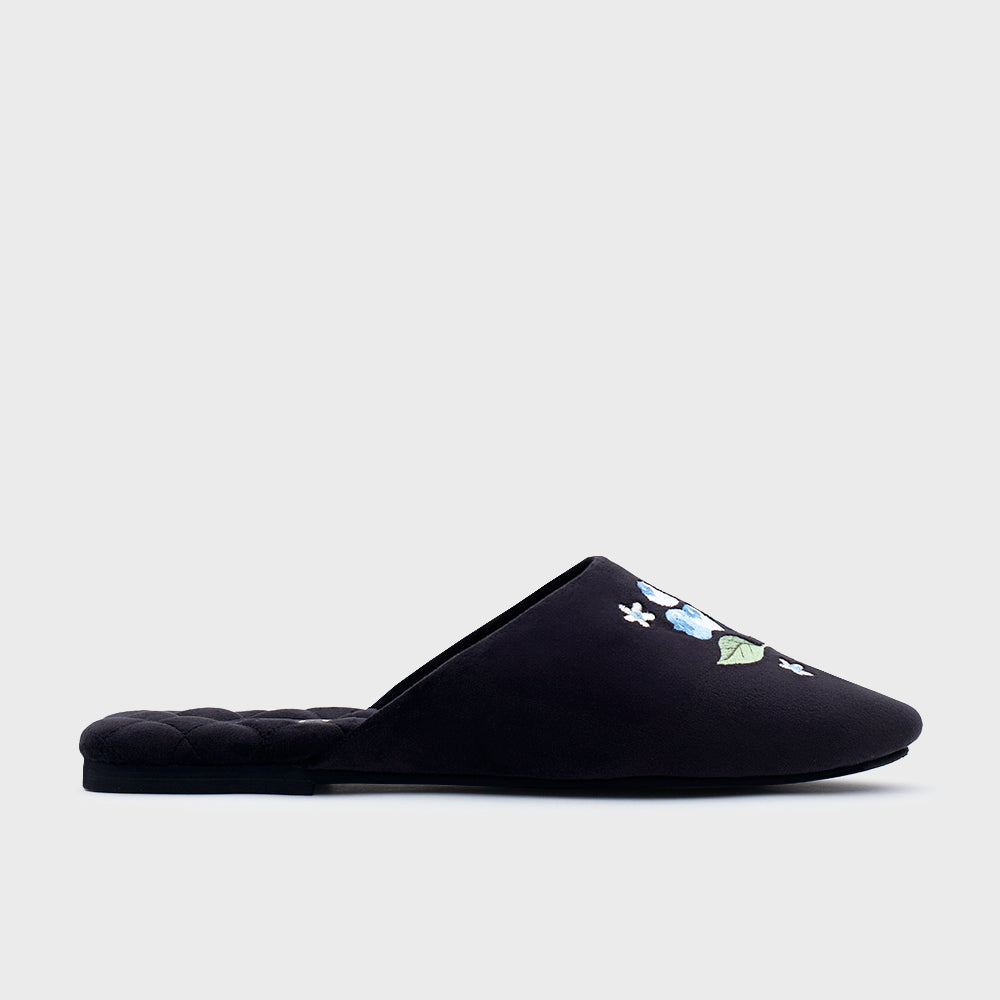 SUNDAE BLUEBERRY SLIPPER NEGRO