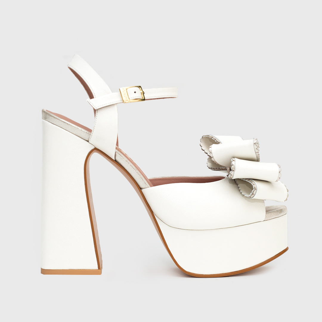 SUSANA PLATFORM BRIDE BONE