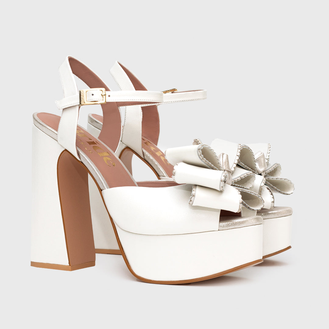 SUSANA PLATFORM BRIDE BONE