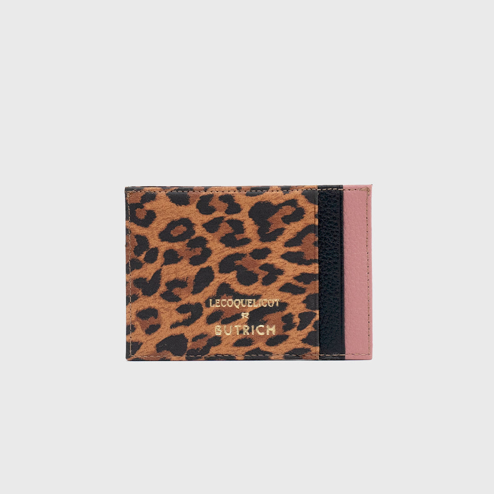 SC MATHILDE LEOPARD CARD HOLDER