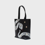 Cargue la imagen en el visor de la galería, TOTE BAG ANACONDA NEGRO
