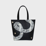 Cargue la imagen en el visor de la galería, TOTE BAG ANACONDA NEGRO
