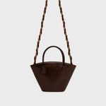 Cargue la imagen en el visor de la galería, TRAPEZE BAG ESTELA MARRÓN
