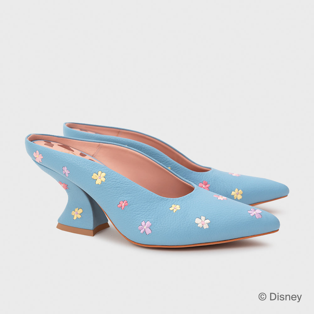 WILDWOOD HEART FOREST MULE PUMP CELESTE