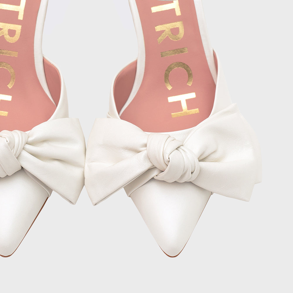ZENIA PUMP BRIDE IVORY