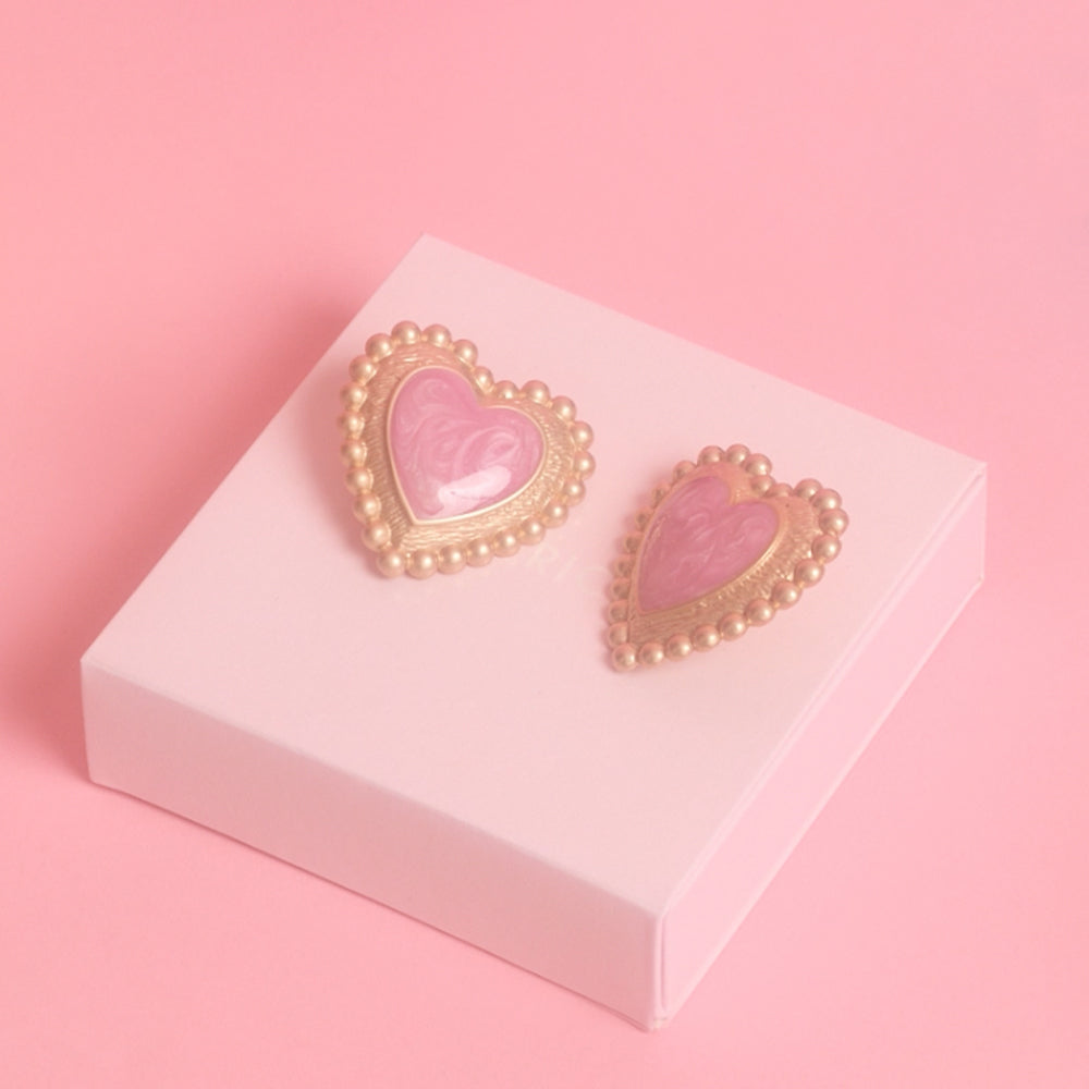 HEART EARRING REMEDIOS ROSA