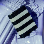 Load image into Gallery viewer, AUDREY BLACK BONE WALLET
