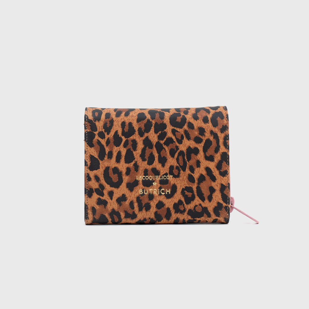 GABRIELLE LEOPARD WALLET