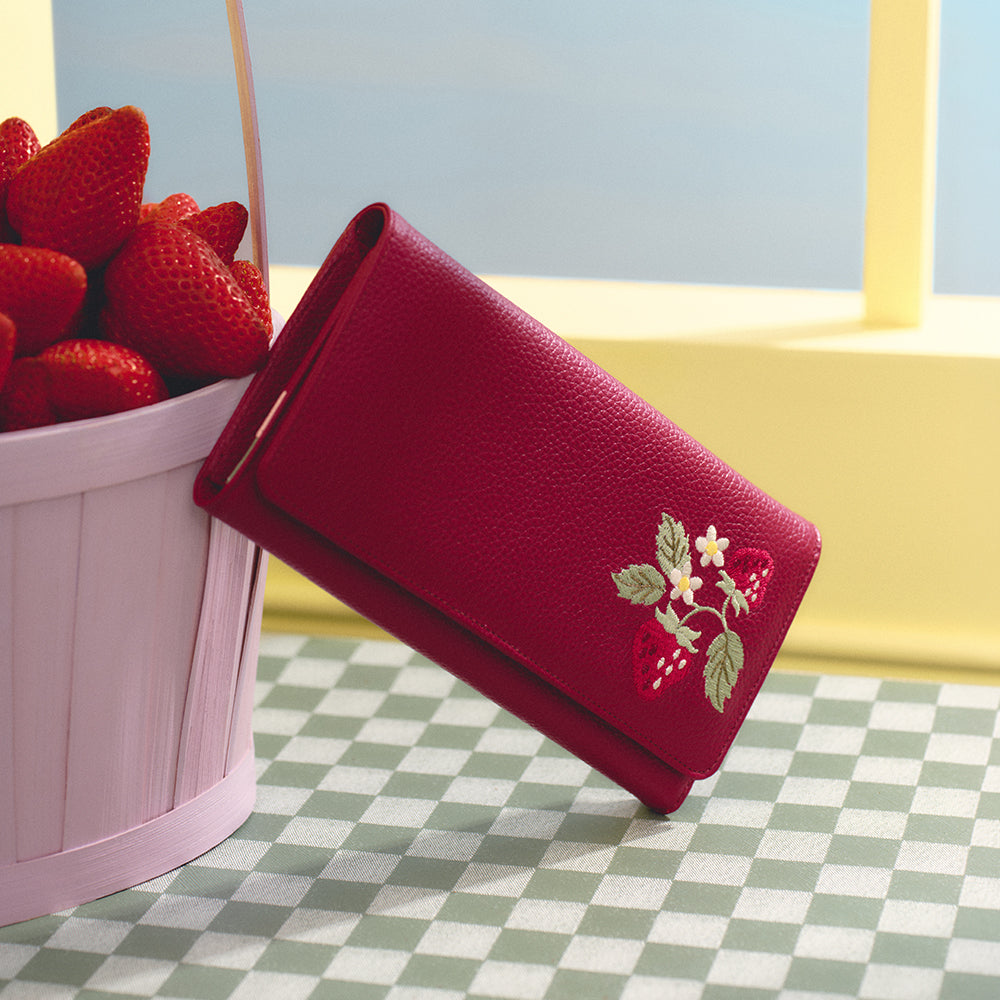BILLETERA LARGA SUNDAE STRAWBERRY MORA