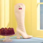 BOTA NINETTE RASPBERRY HUESO