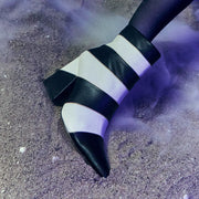 BOTÍN AUDREY HUESO NEGRO