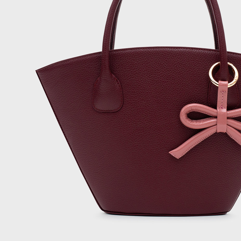 KATNISS TRAPEZE BAG BORGOÑA