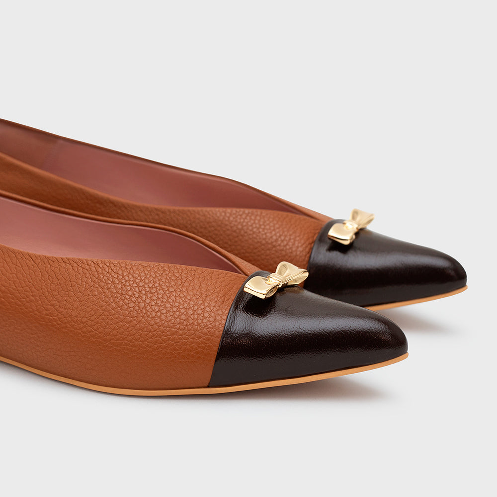 NADIRA FLAT MARRÓN