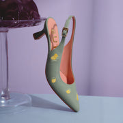 NINETTE LEMON MIDI SLINGBACK VERDE