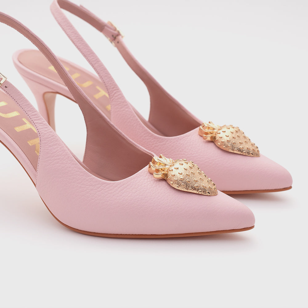 STRAWBERRY PUMP SLINGBACK ROSA