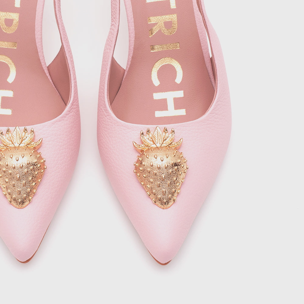 STRAWBERRY PUMP SLINGBACK ROSA