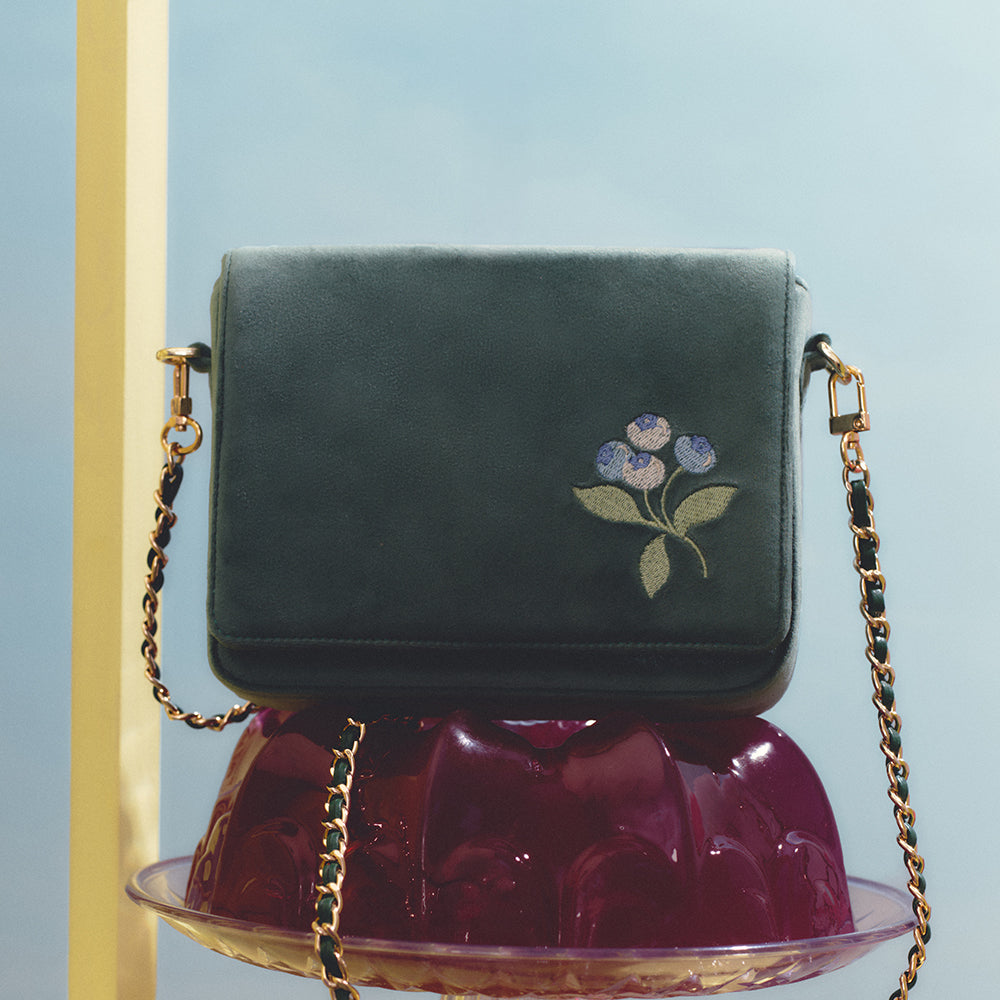 SUNDAE BLUEBERRY MINI BAG VERDE