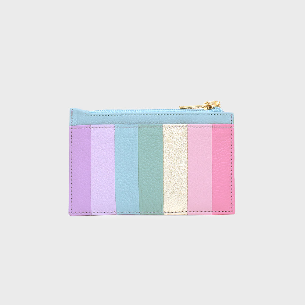 CARD HOLDER RETRO SWEET SUNSHINE STRIPES MULTICOLOR