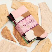 PACK OF MULTICOLOR TERRAZZO TIGHTS